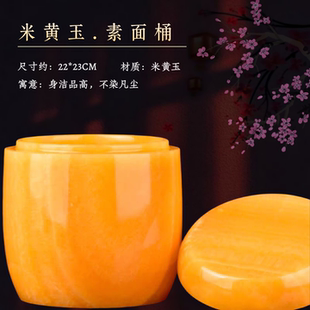 天然玉石骨灰坛罐大小号坛子骨灰盅防潮盒玉石琉璃骨灰坛殡葬用品
