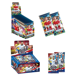 集卡国际足球卡片决战欧洲杯经典藏卡FOOTBALL FIFA球星收藏卡牌