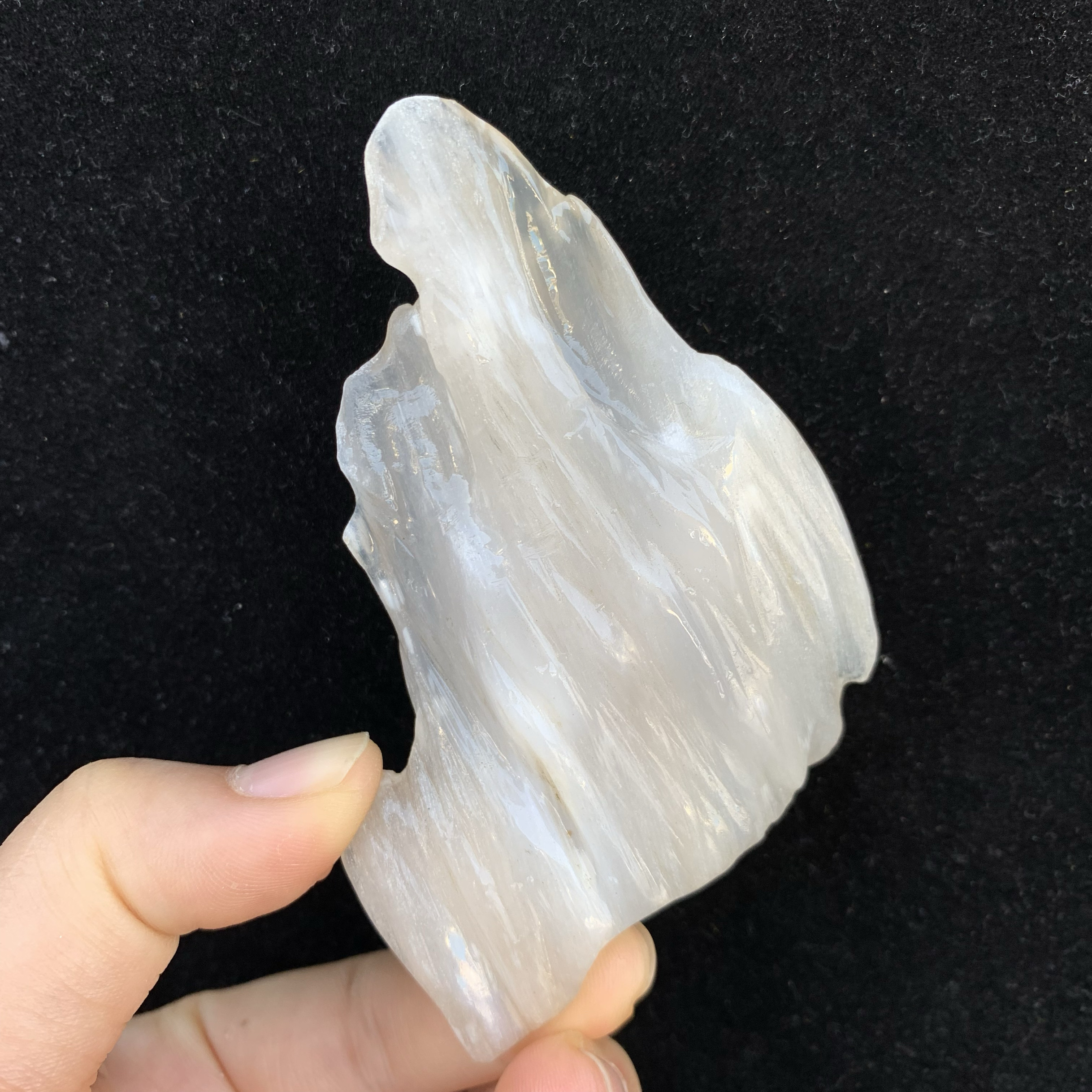 缅甸纯天然树化玉木化石玉石新中式奇石硅化木观赏招财山水手把件
