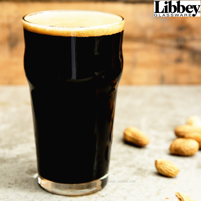 啤酒杯Libbey/利比品脱杯玻璃杯