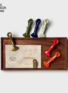 纵向书写 TVS¨ Dulton 日本手帐复古夹子 照片明信片收纳彩色夹