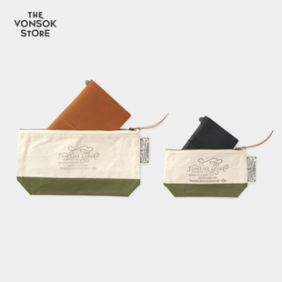 日本Traveler's Company TN×TSL联名手帐文具收纳包工程师手袋