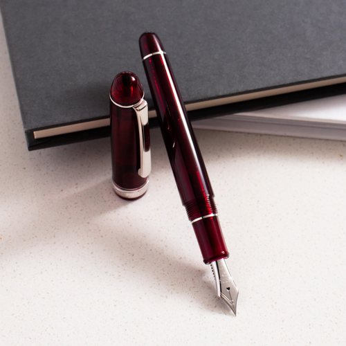 书写日本3776教堂蓝练字钢笔