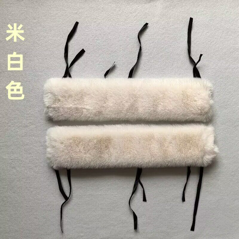 新款冬季保暖老板座椅扶手垫通用扶手垫自带绑带办公椅扶手套