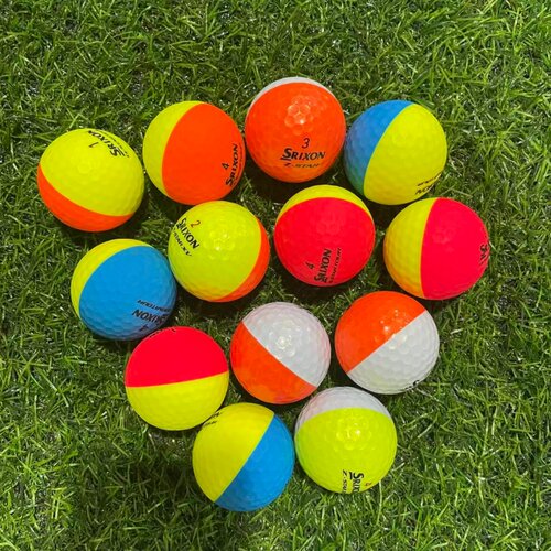 SRIXONZ系列双色彩球高尔夫球
