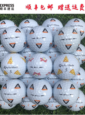 正品高尔夫二手球TaylorMade泰勒梅五层球普利斯通下场比赛练习球
