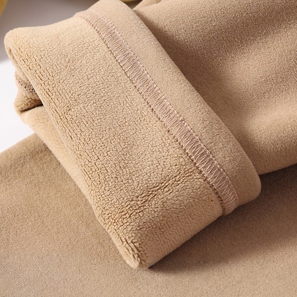 特大码保暖裤男士高腰加绒秋裤加肥加大300斤绒裤肥佬德绒打底裤