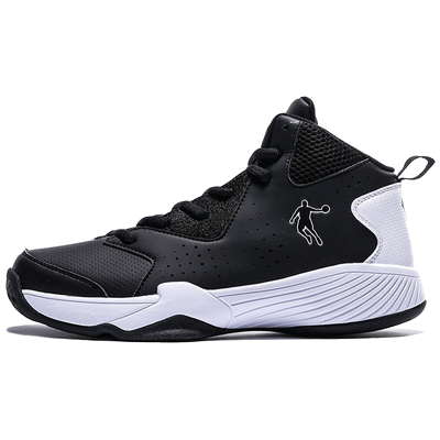 乔丹篮球鞋男高帮皮面实战运动鞋