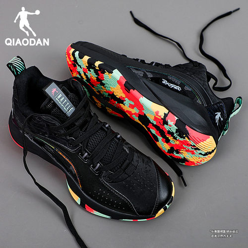 乔丹男鞋皮面运动鞋高帮篮球鞋