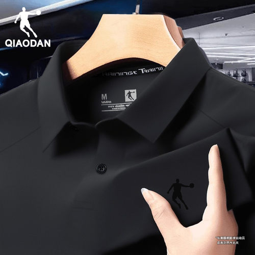 乔丹短袖t恤男翻领polo衫速干衣