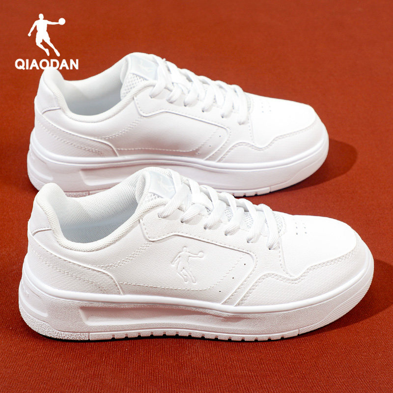 乔丹板鞋女鞋冬季2026新款女士白色鞋子女款休闲运动鞋厚底小白鞋,运动鞋new,板鞋,淘宝优惠券,粉丝福利购,淘宝优惠卷