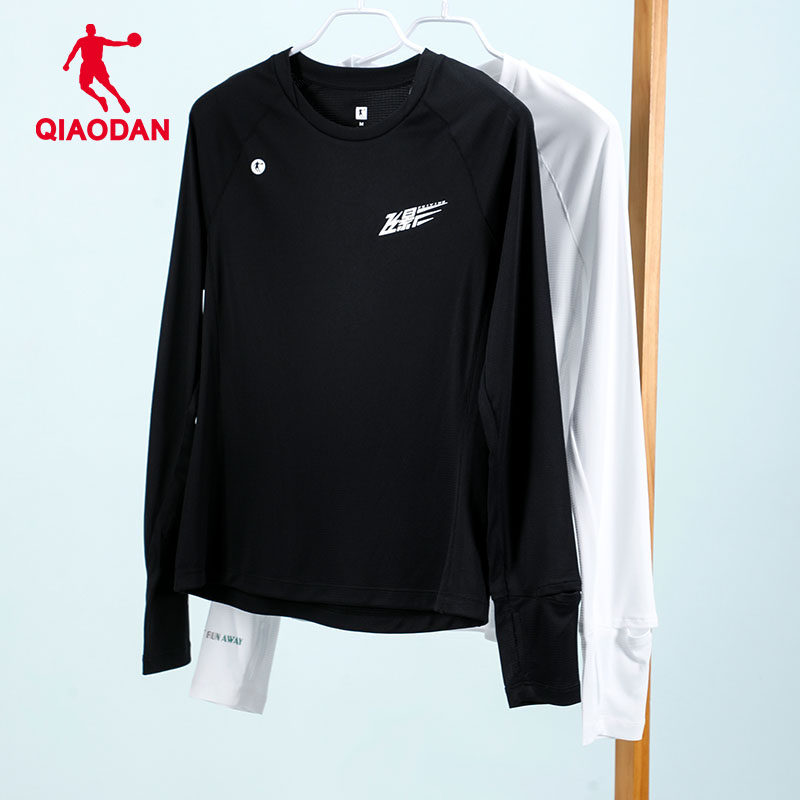 乔丹飞影长袖T恤女士2025冬季新款官方正品运动服专业跑步速干衣