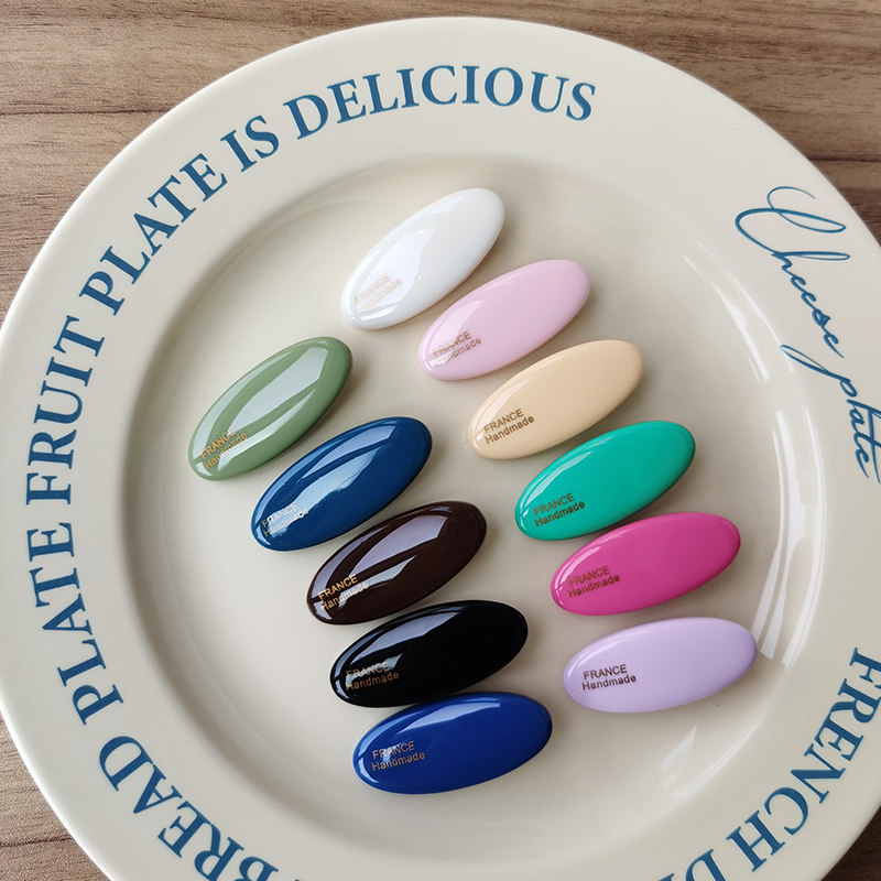 边夹亚克力甜美法式发饰