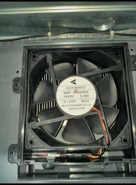 全新三菱CA1530H013 MMF-08G24DS-RC4 DC24V 0.36A变频器散热风扇
