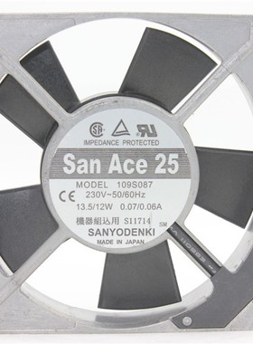 三洋SANYO 109S488/S088/S087/S082/S089/S489/S487 200V散热风扇