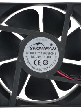 12038全新SNOWFAN YY9225H24S/24B 12025 24V 8025 6025 8015风扇
