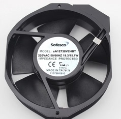 全新正品Sofasco SA12738V2HBT AC230V 机柜散热SA17238CA2HT风扇
