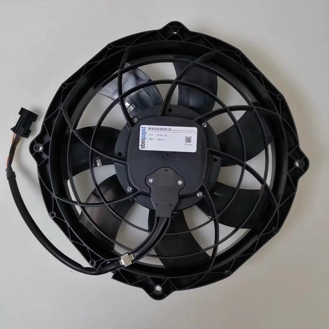 W3G300-BV25-23全新德国380W 26V汽车大巴风机移动空压机散热风扇