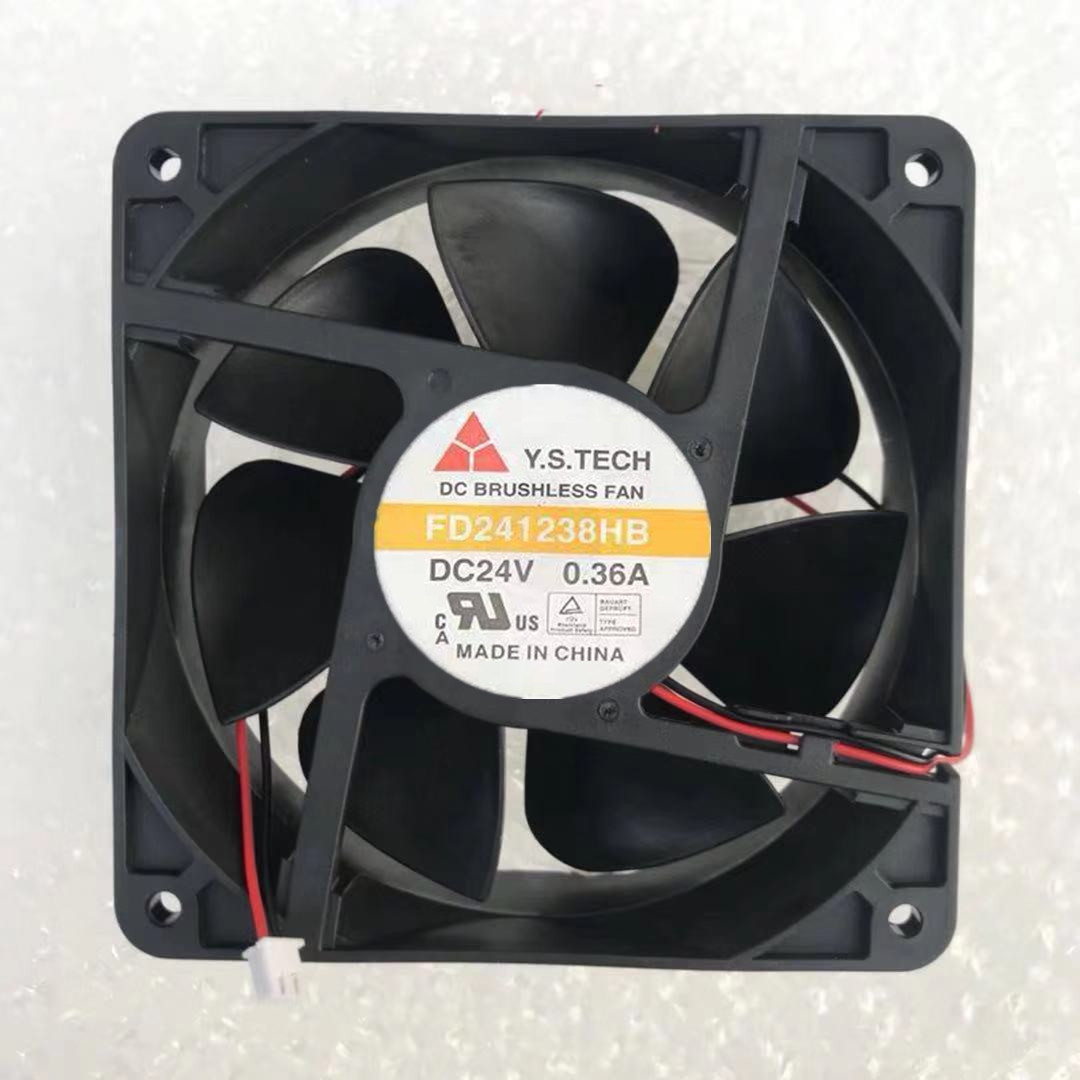 原装正品Y.S.TECH元山 FD241238HB/EB 12038 24V 变频器散热风扇