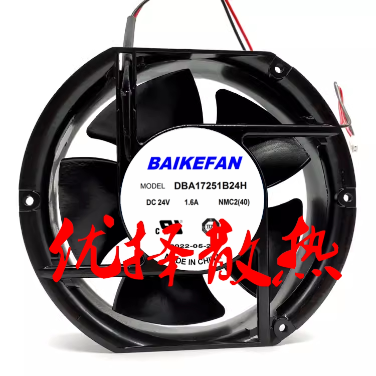 全新原装BAIKEFAN DC24V DBA17251B24H/M/L/S1/G 变频器散热风扇