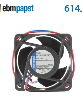 德国原装24V正品TYP 614J/19HHTR 24V 7.7W 614J/2H散热风扇614JH