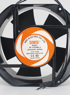 全新SMS SF-1725HBL/HSL-2/3 AC220V/380V工业15051散热风扇12038