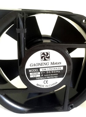 全新GAONENG Motors GN/GM1751HA2B/HA2S 220V 0.27A机柜机柜风扇