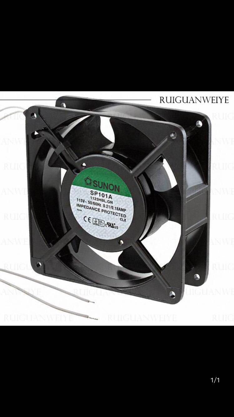 SUNON SP101A 1123HBL/HSL/HST/HBT.GN 115V 0.21A 12038机柜风扇