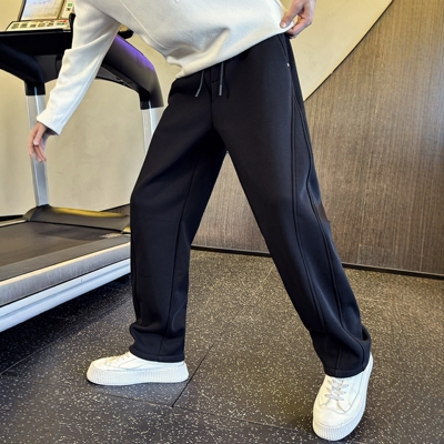 2025新款男士美式宽松弯刀裤