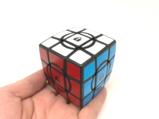 Calvin开尔文 三阶魔中魔魔方疯狂3阶异形魔方带圈高难度顺滑益智