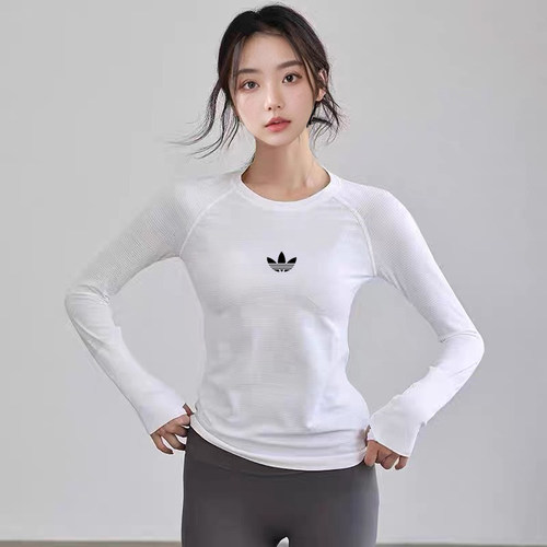 三折专区丨奥莱精选丨运动上衣长袖女训练跑步健身紧身瑜伽服T恤