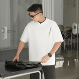 网图慎用~22号穿搭同款夏季果冻棉假两件撞色短袖T恤Q1053/P48，商品下架区，电商B331