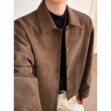 模特图~春季软皮直播皮衣外套夹克YJ6002/P125，男装夹克，电商B331