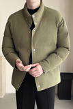 模特图~2025冬季立领加厚棉服E001/P75，男装棉衣，电商B331
