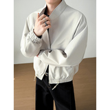 模特图~2026春季插肩袖简约夹克外套YJ6026/P98，男装夹克，电商B331