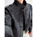 模特图~春季薄款机车皮夹克外套YJ6010/P108，男装夹克，电商B331