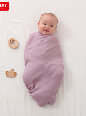 insular包被初生婴儿夏季包单新生的儿抱被纯棉a类纱布薄春夏款