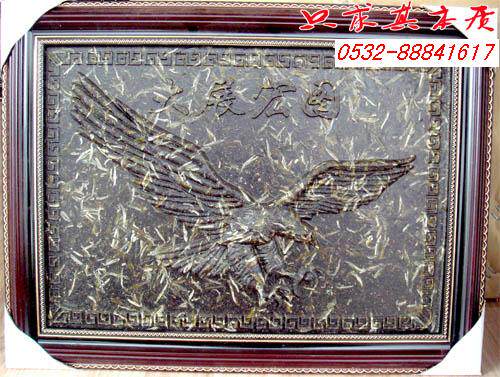 普洱茶工艺茶饼3000克 工艺品马到成功 大展宏图 净味杀菌抗辐射