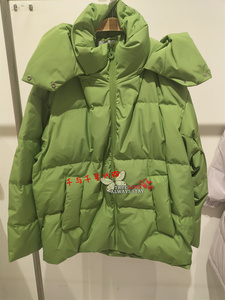 C2ACD4513乐町女2023冬装 国内代购短款面包羽绒服C2ACD451344