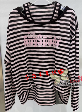 现货~Anyspoor 国内代购正品时尚2025冬新款86A621长袖套头T恤590