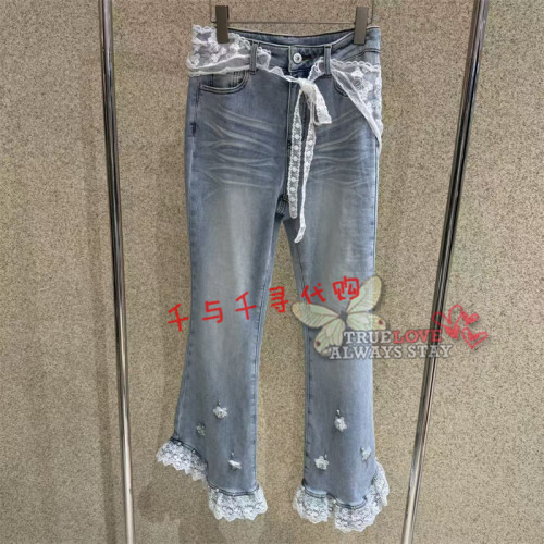 anyspoor牛仔裤86D137