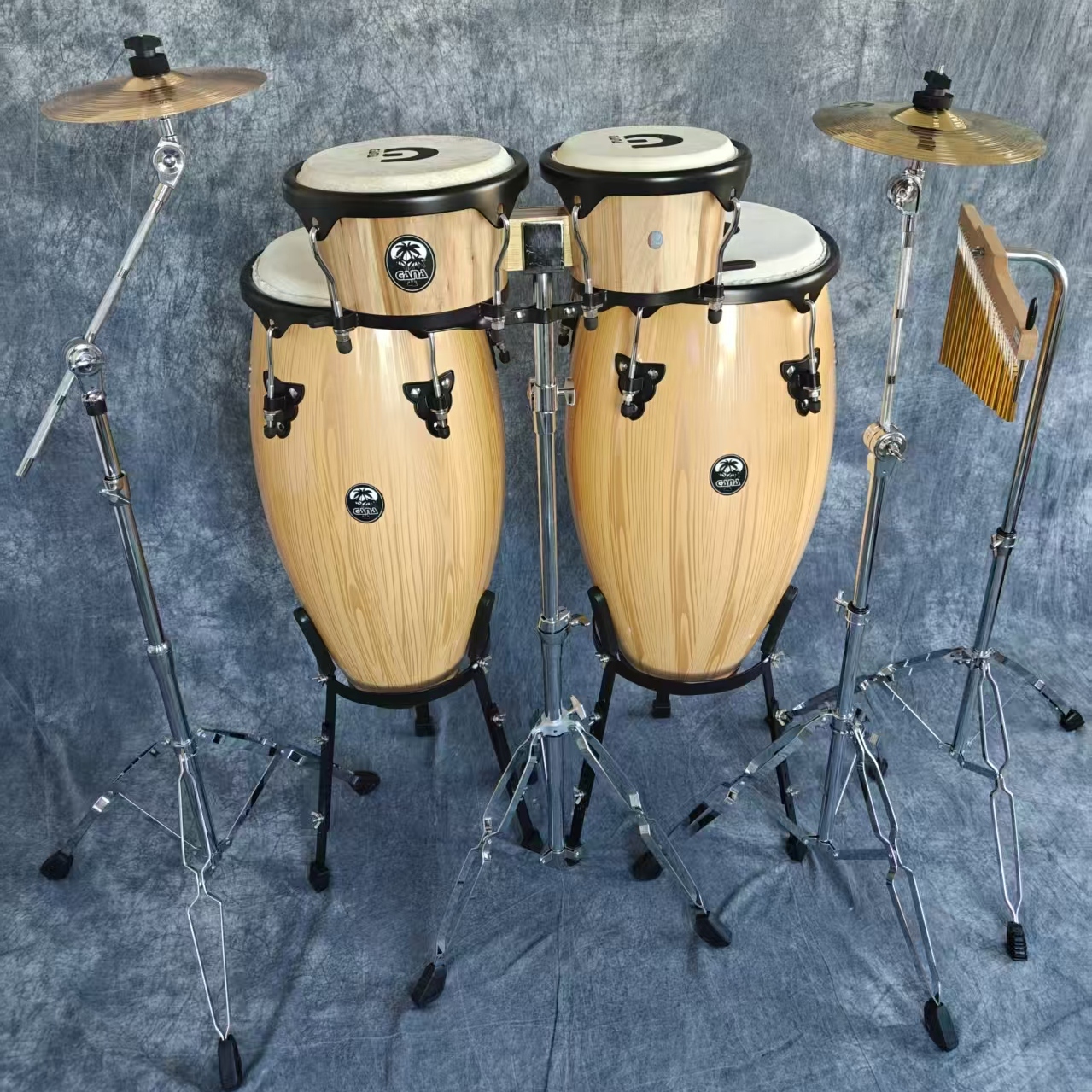 GANA 加纳 邦戈鼓 康加鼓组 手鼓 康佳鼓 CONGA bongo 10寸+11寸