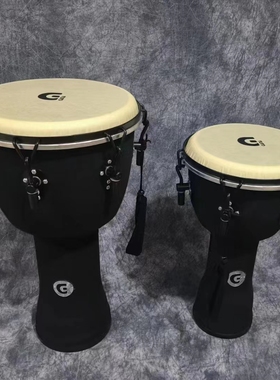 GANA非洲鼓手鼓丽江初学者入门儿童成人10寸12寸打击乐器 手拍鼓