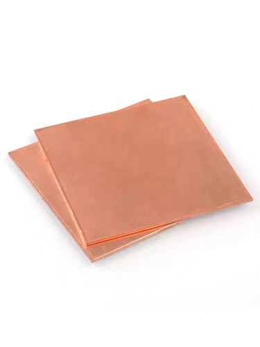 电脑cpu散热铜片纯紫铜导热片显卡导热铜片35*35*1.0