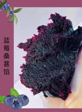 2025年新款~蓝莓桑葚水果馅料低甜少糖广式月饼烘焙