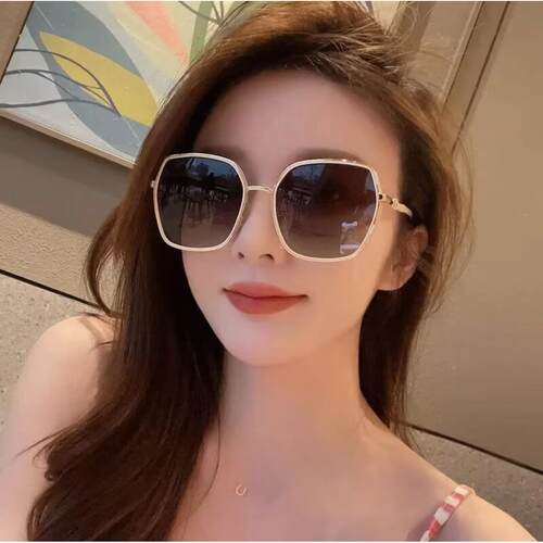 墨镜女202年新款潮夏季大脸显瘦近视太阳眼镜感