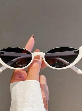 猫眼太阳镜欧美时尚网红同款INS眼镜墨镜潮百搭拍照走秀表演装饰