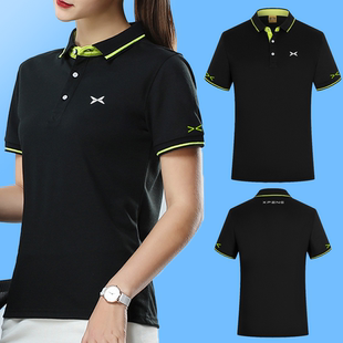 T恤Polo衫 定制男女销售工装 印字logo 小鹏汽车4S店工作服短袖 新款