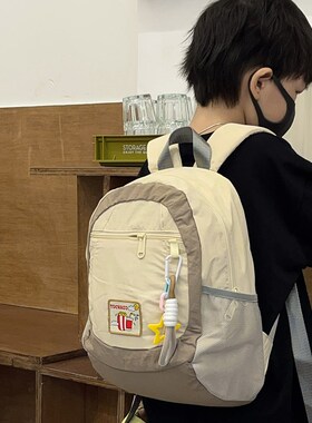 日系儿童双肩包潮酷男童幼儿园书包女孩可爱超轻研学外出游小背包