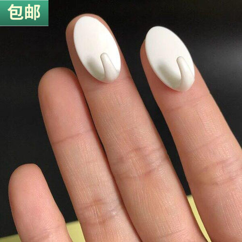 特小号挂钩KM粘贴式挂勾塑料粘钩